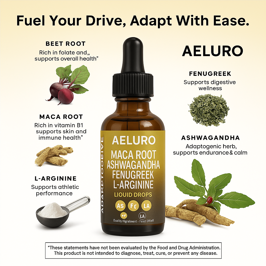 Aeluro Maca Root Liquid Drops